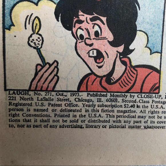 1973 Archie At Riverdale High & Laugh Vintage Comic Book Set - Picture 6 of 7